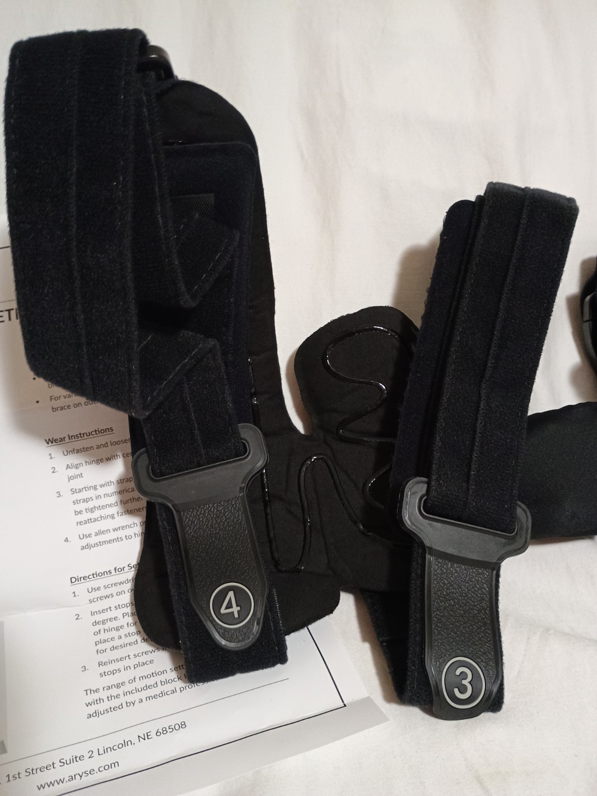 Aryse LEFT MetForce Knee Brace🏵️AY-43-L L1843/L1851 OA Support Breathable Light