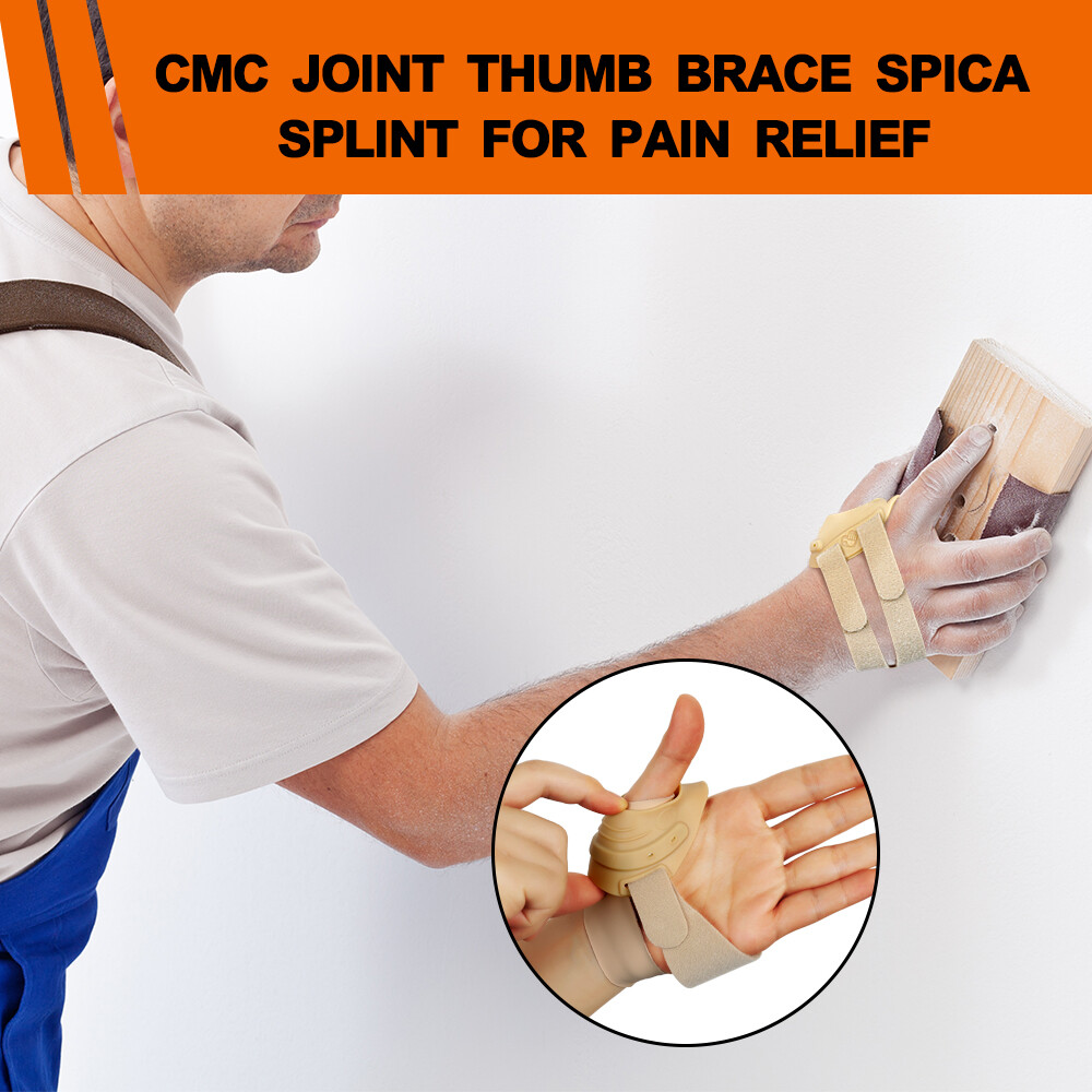 Wrist Thumb Support Brace CMC Joint Splints for Arthritis, Tendonitis & Sprains