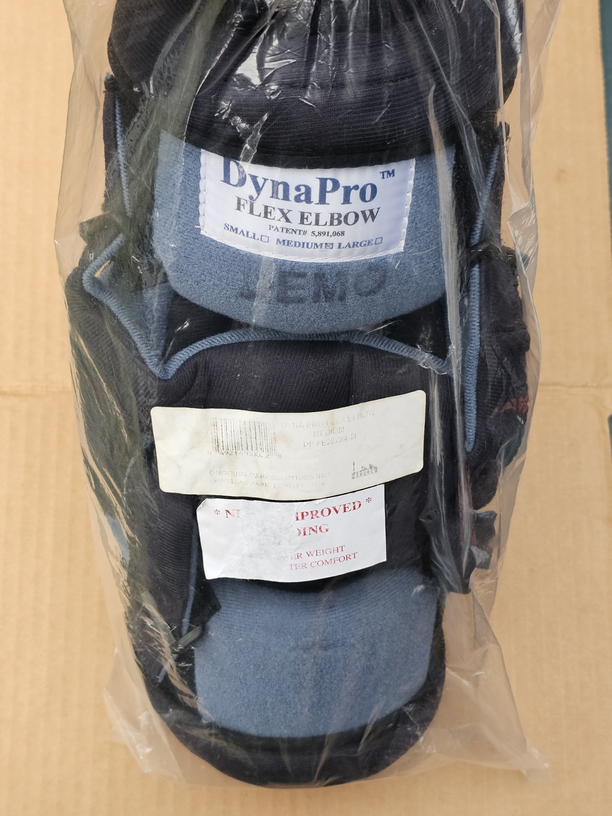 DynaPro Flex Elbow Orthotic Size Medium M DP-FE20724