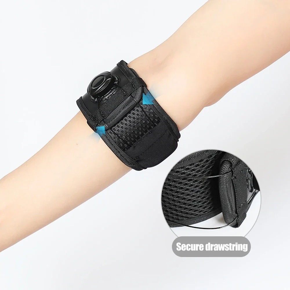 Elbow Sleeve Brace Wrap Adjustable Support Arm Arthritis Tendonitis Pain Relief