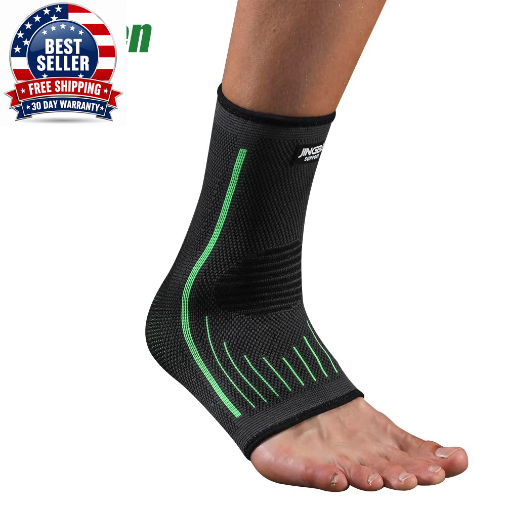1PC Sports Ankle Brace Pressurized Bandage Ankle Support Compression Strap Sleev
