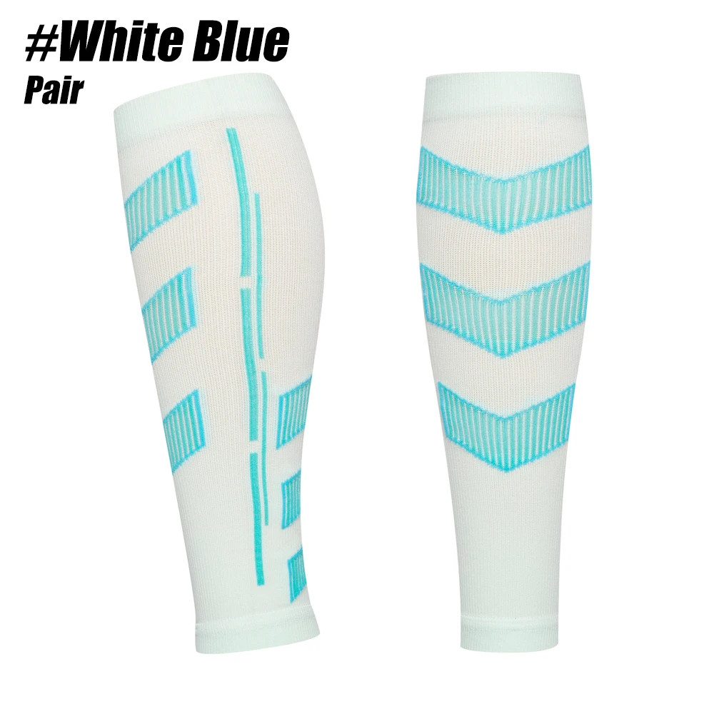 1Pair Calf Compression Sleeves Pair – Leg Compression Socks for Calves Running W