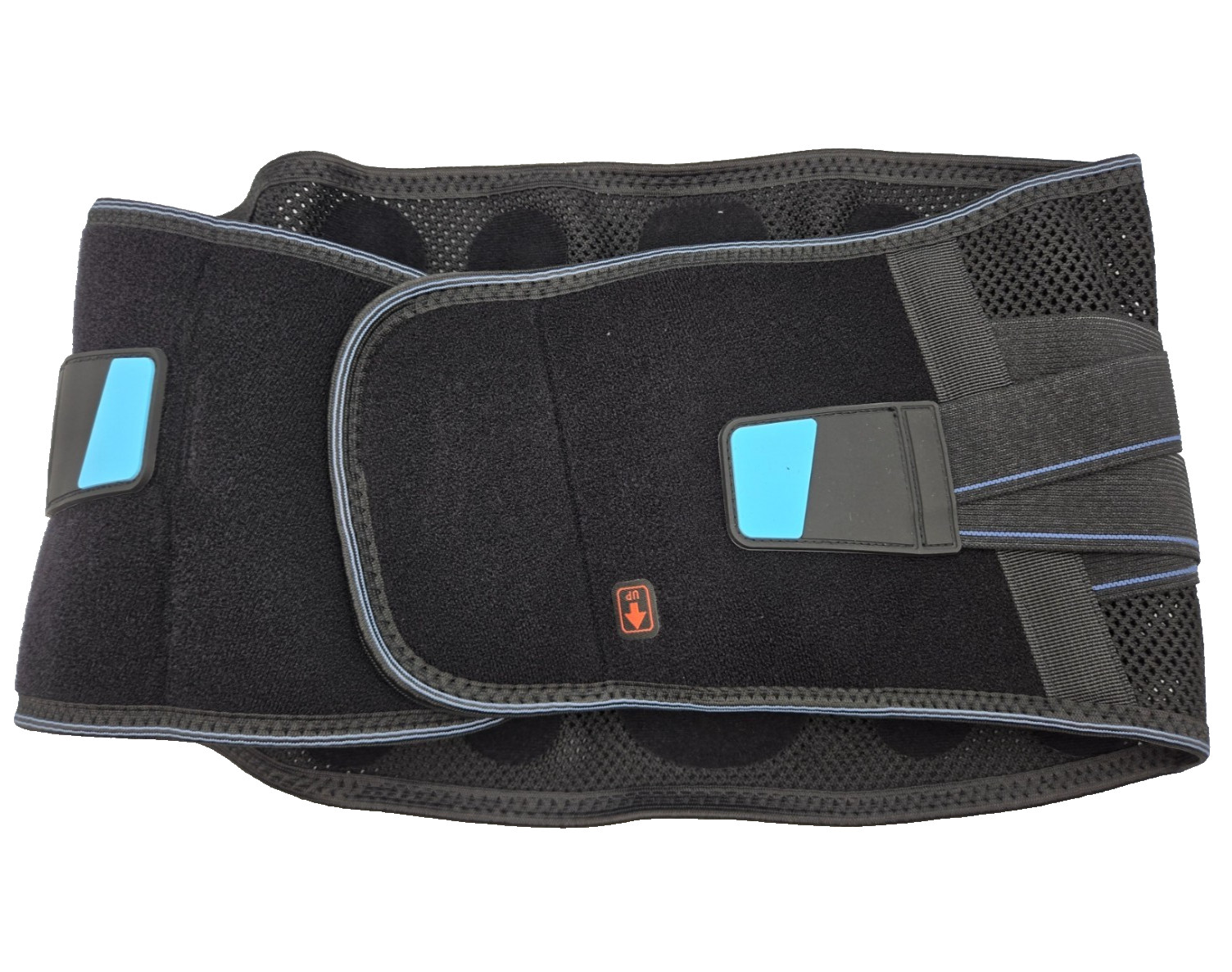 Back Brace for Lower Back Pain, Ergonomic Bionic Support & 3D-Knitted, SMALL
