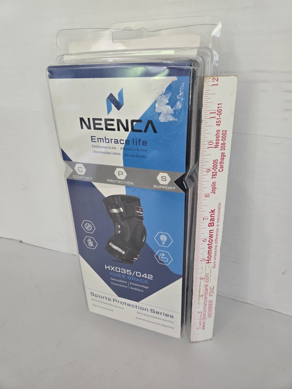 Neenca XXL Knee Brace #HX035-42 Sport Protection Series NIP FREE SHIPPING