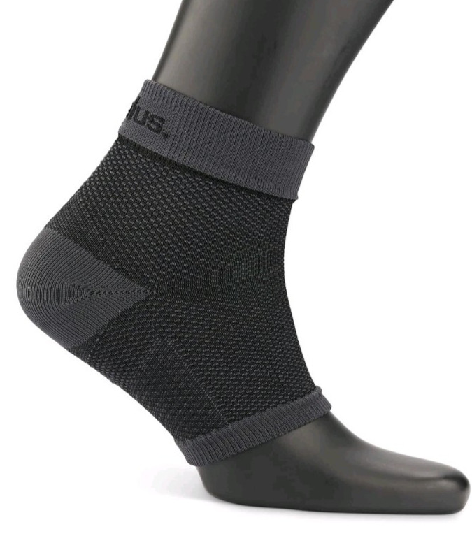 AIRPLUS PLANTAR FASCIA SLEEVES Unisex Black Small/Medium Men 5-8 Women 5-10