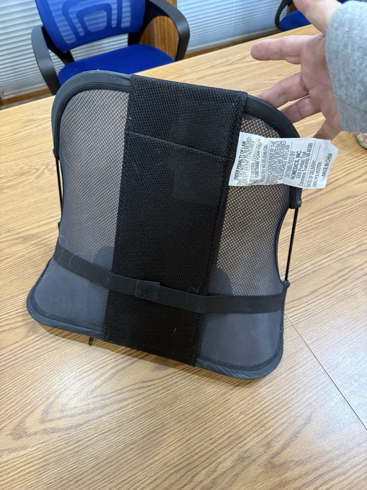 Ergonomic Chair Back Support Relieves Lower Back Pain Or Discomfort and Relief