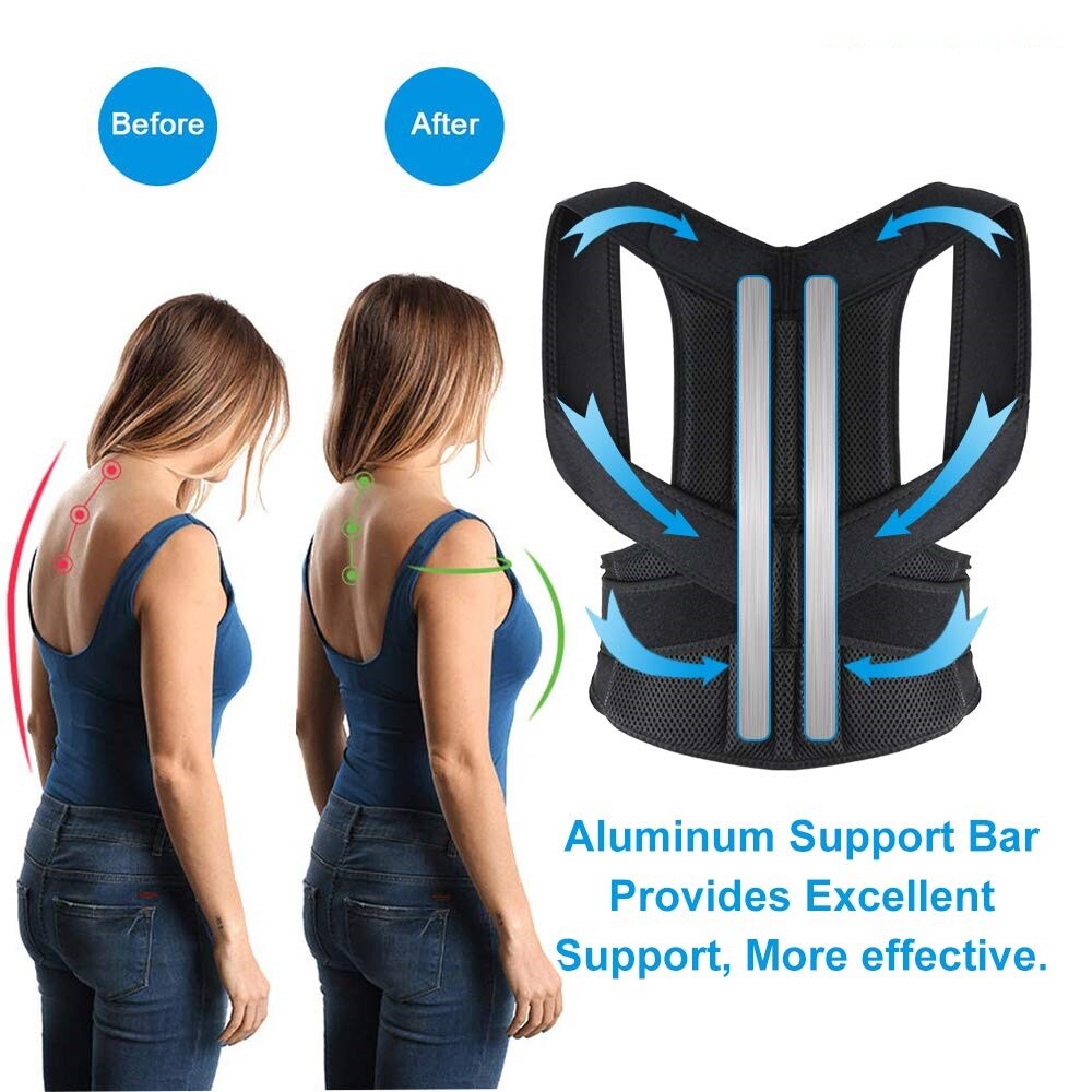Lumbar Back Posture Corrector Secure Safety Work Heavy Lifting Back Support Belt