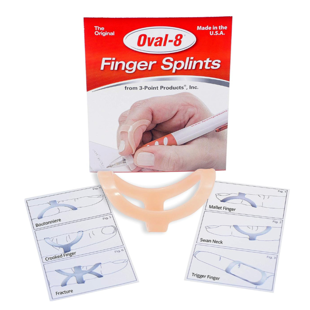 3-Point Products Oval-8 Finger Splint – Choose Your Size
