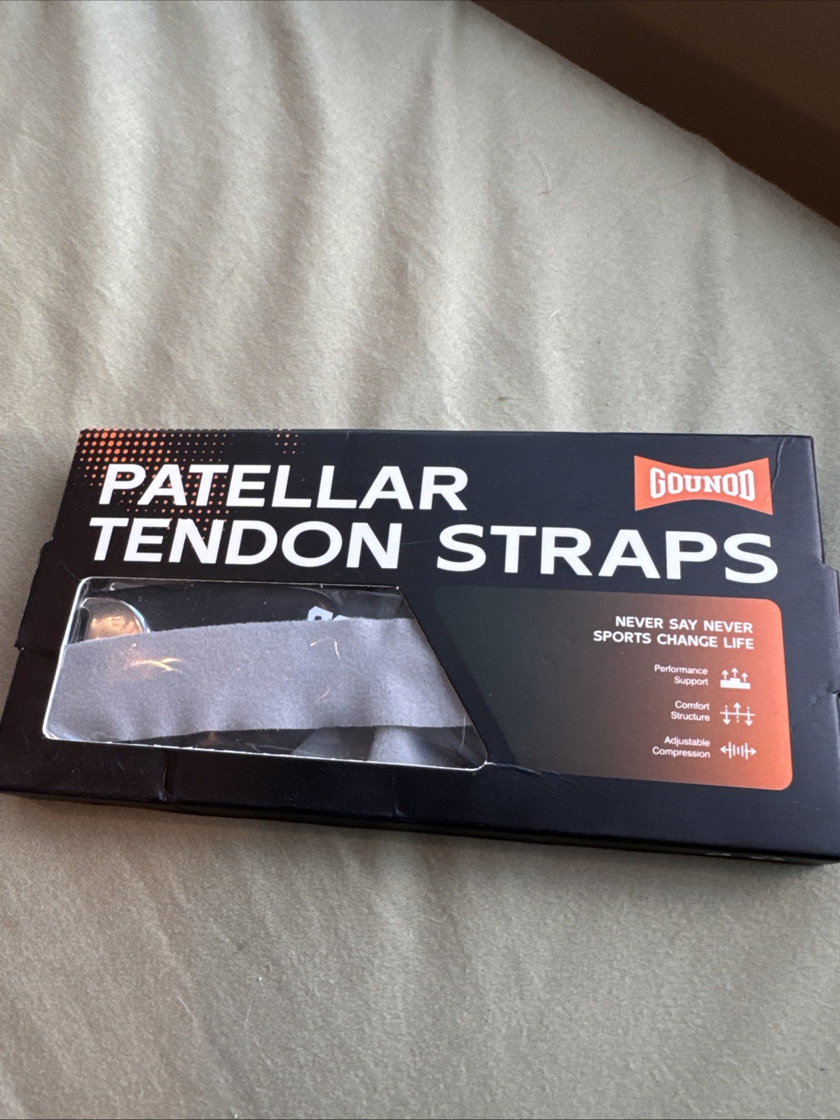 GOUNOD Patellar Tendon Support Strap 2 Pack,Knee Strap for Knee Pain Relief,P..