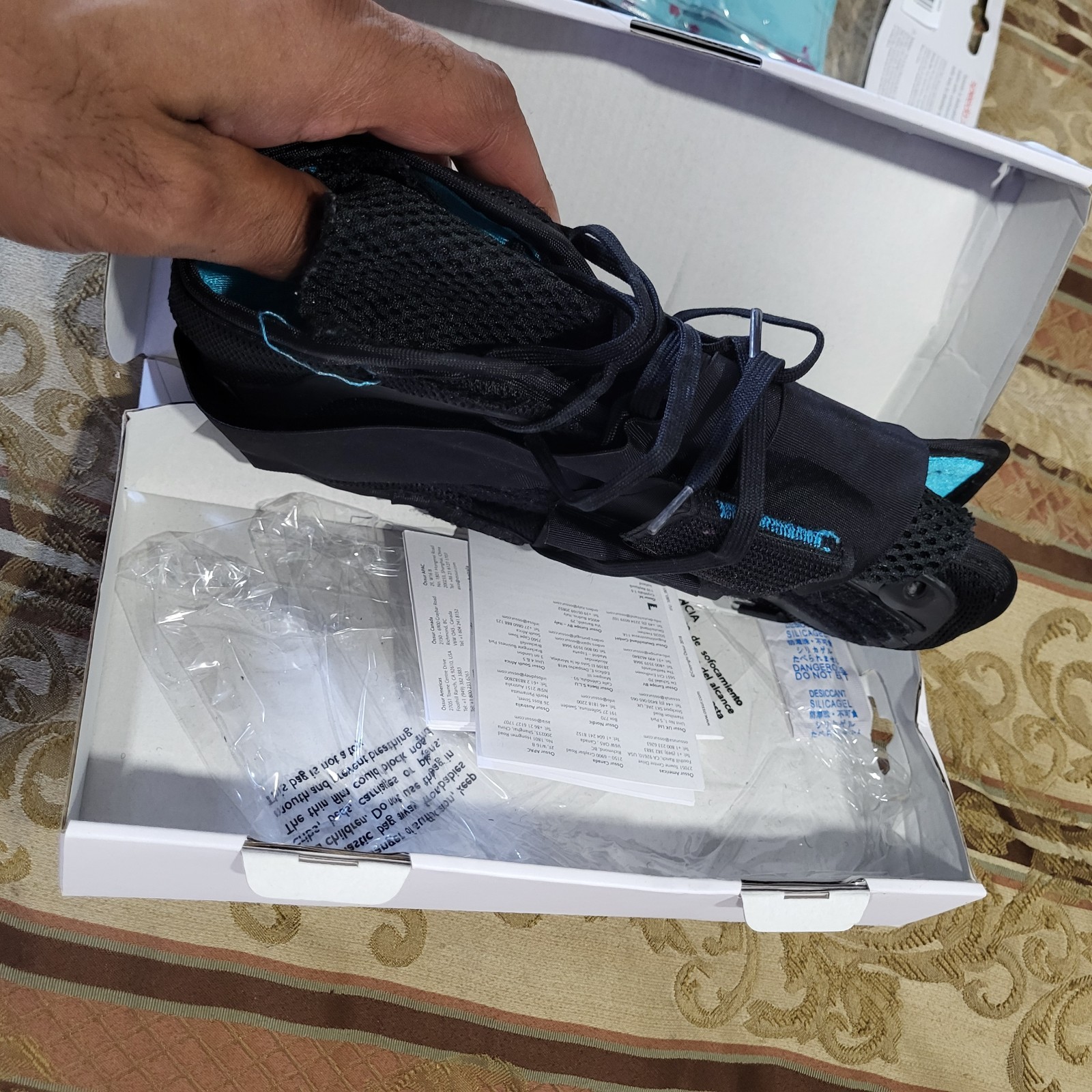 Ossur Form Fit Ankle Support Brace with Figure 8 Straps B-212000004 Size Large