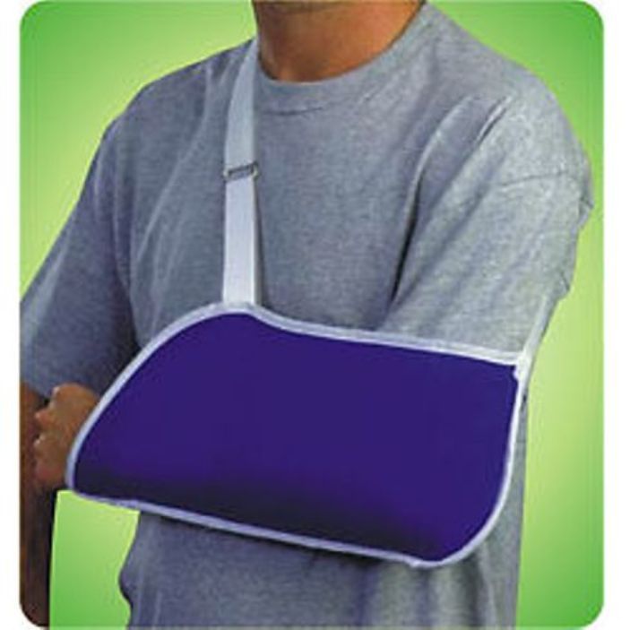 Deluxe Arm Sling ‘ Classic sling w hook & loop closure soft Foam Alex Orthopedic