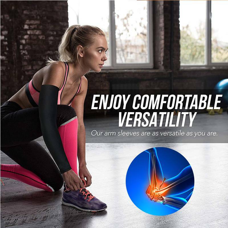 Arthritis Compression Elbow Support Sleeve Arm Brace Tendonitis Tennis Golfer US
