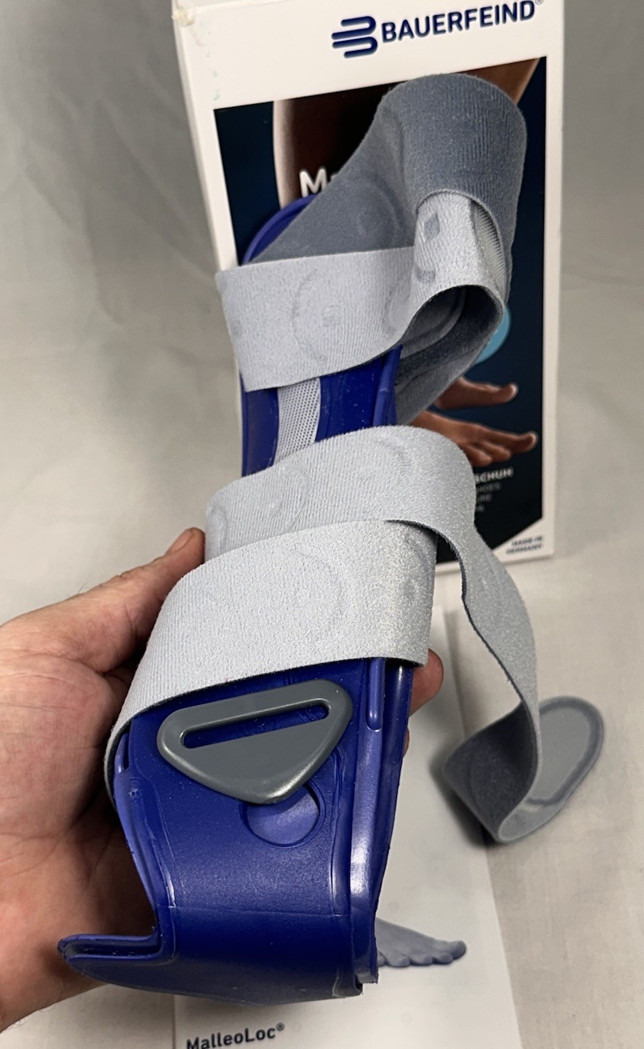 Bauerfeind MalleoLoc Ankle Splint Stabilizer Support Left Ankle Size 2 Germany