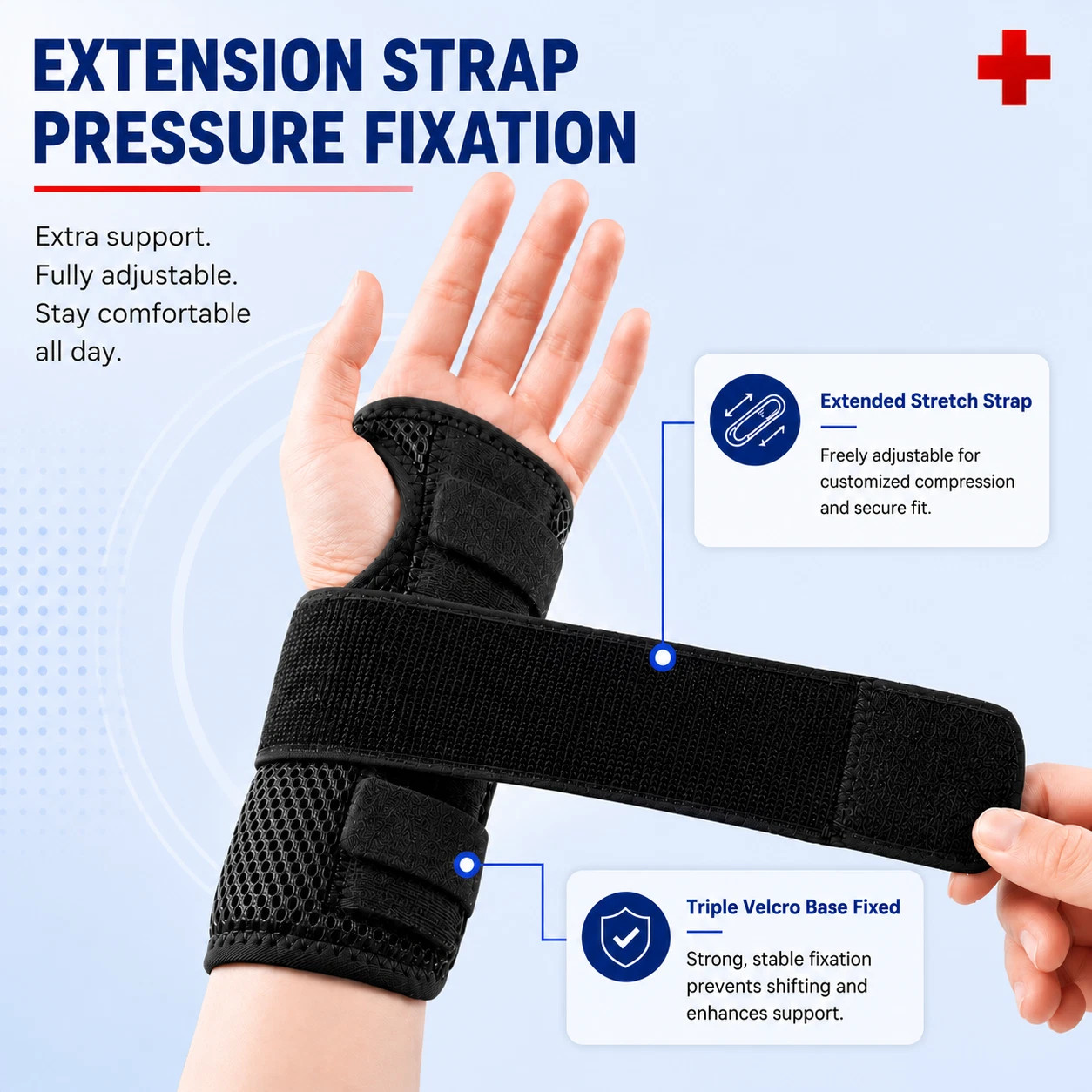 Carpal Tunnel Wrist Brace & Compression Glove Hand Splint Arthritis Pain Relief