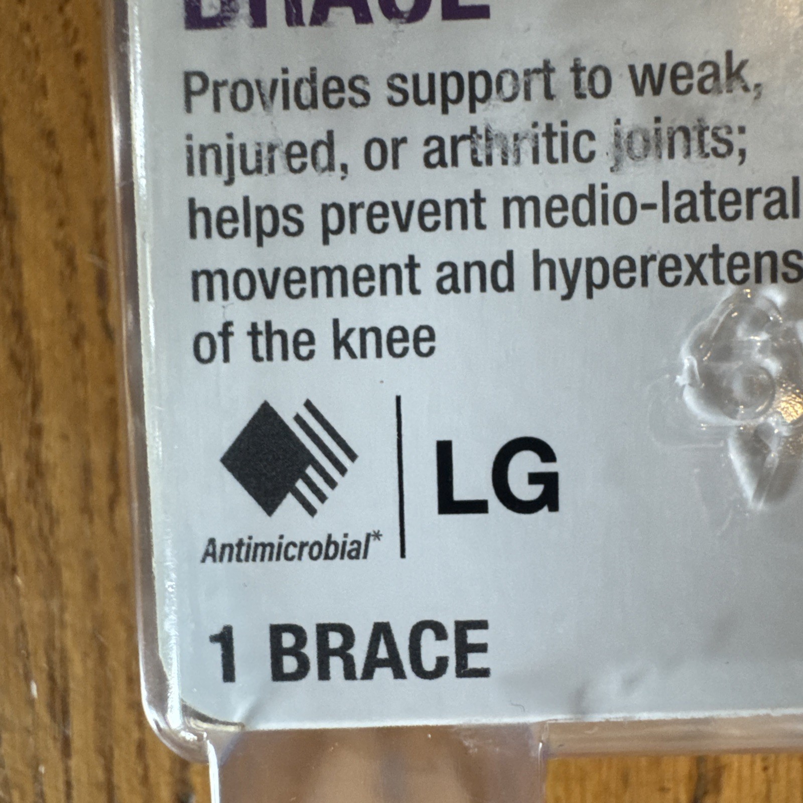 Mueller HG80 Knee Brace Precision Knee Support Sleeve, New, LARGE, 15”-18”