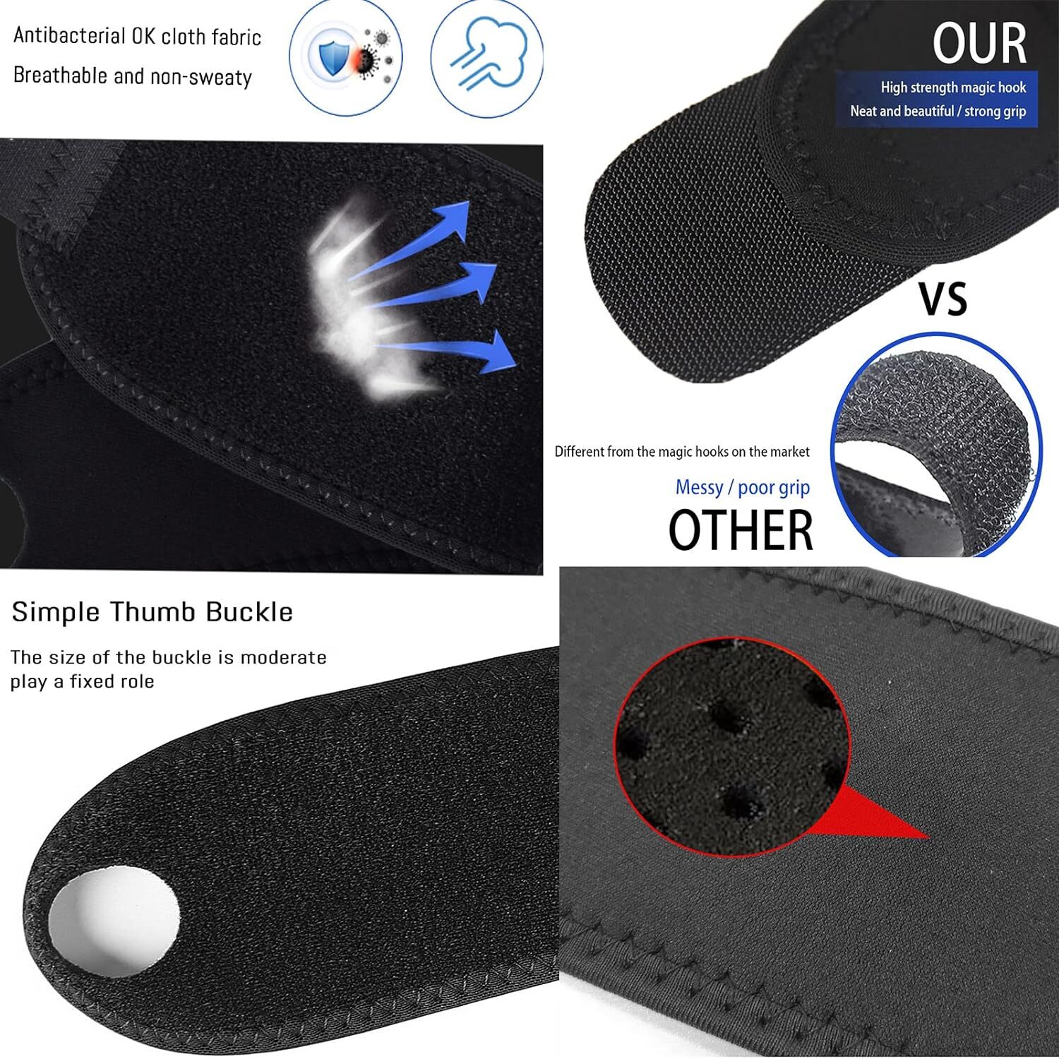 Wrist Hand Brace Support Carpal Tunnel Sprain Arthritis Gym Splint Left / Right