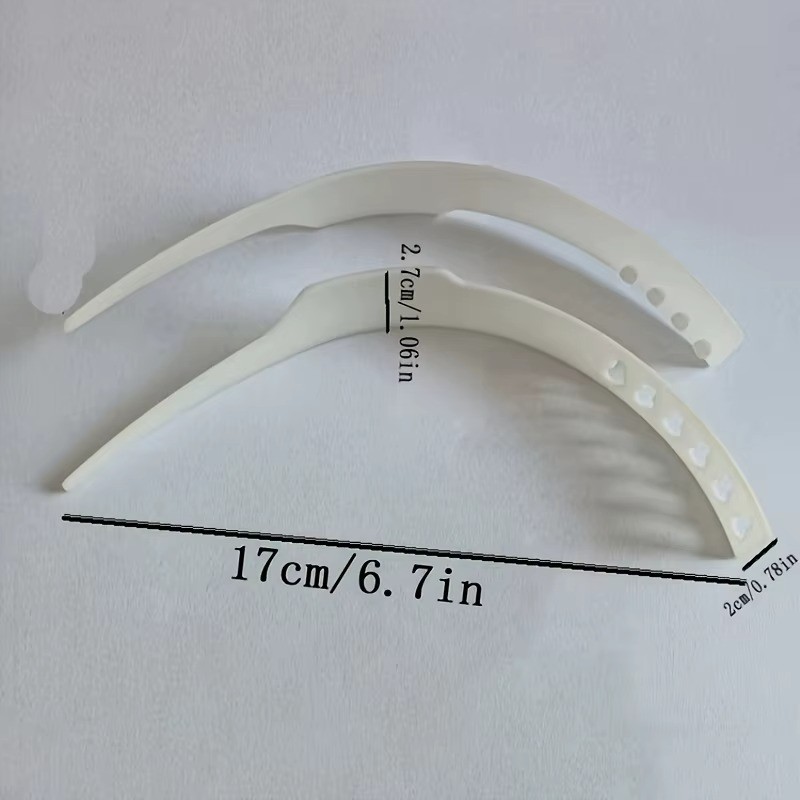 Invisible Collar Support Brace Adjustable Plastic Neckline Enhancer Shirt Suit
