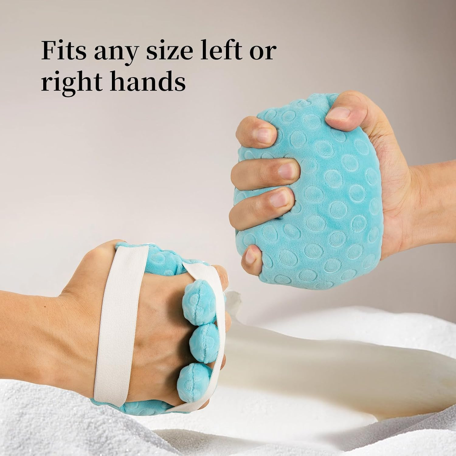2 Pack Hand Contracture Cushions Palm Grip for Cramps and Recovery Finger Sepere