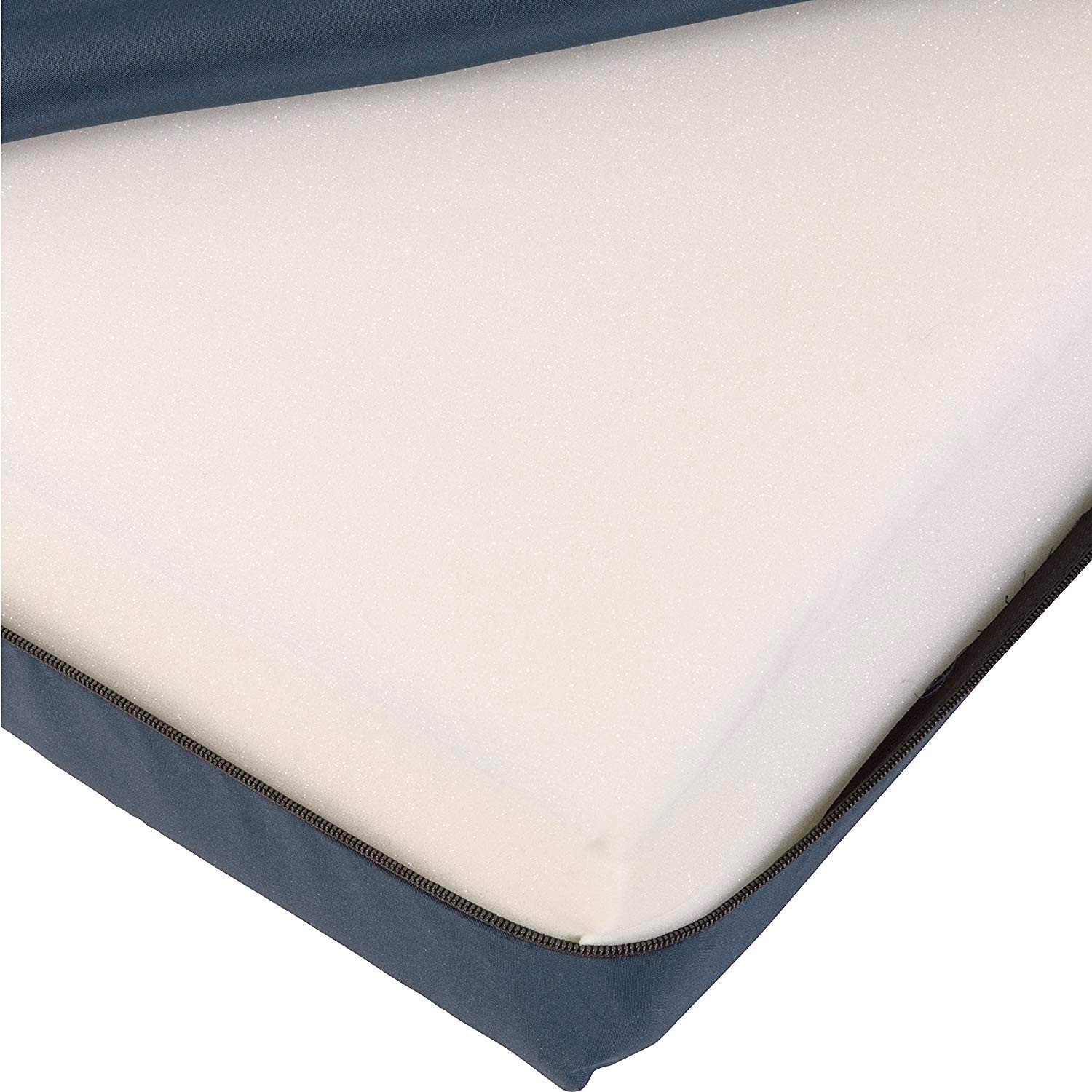 DMI Seat and Chair Cushion for Office Chairs, Wheelchairs, 3 inch thick, Blue