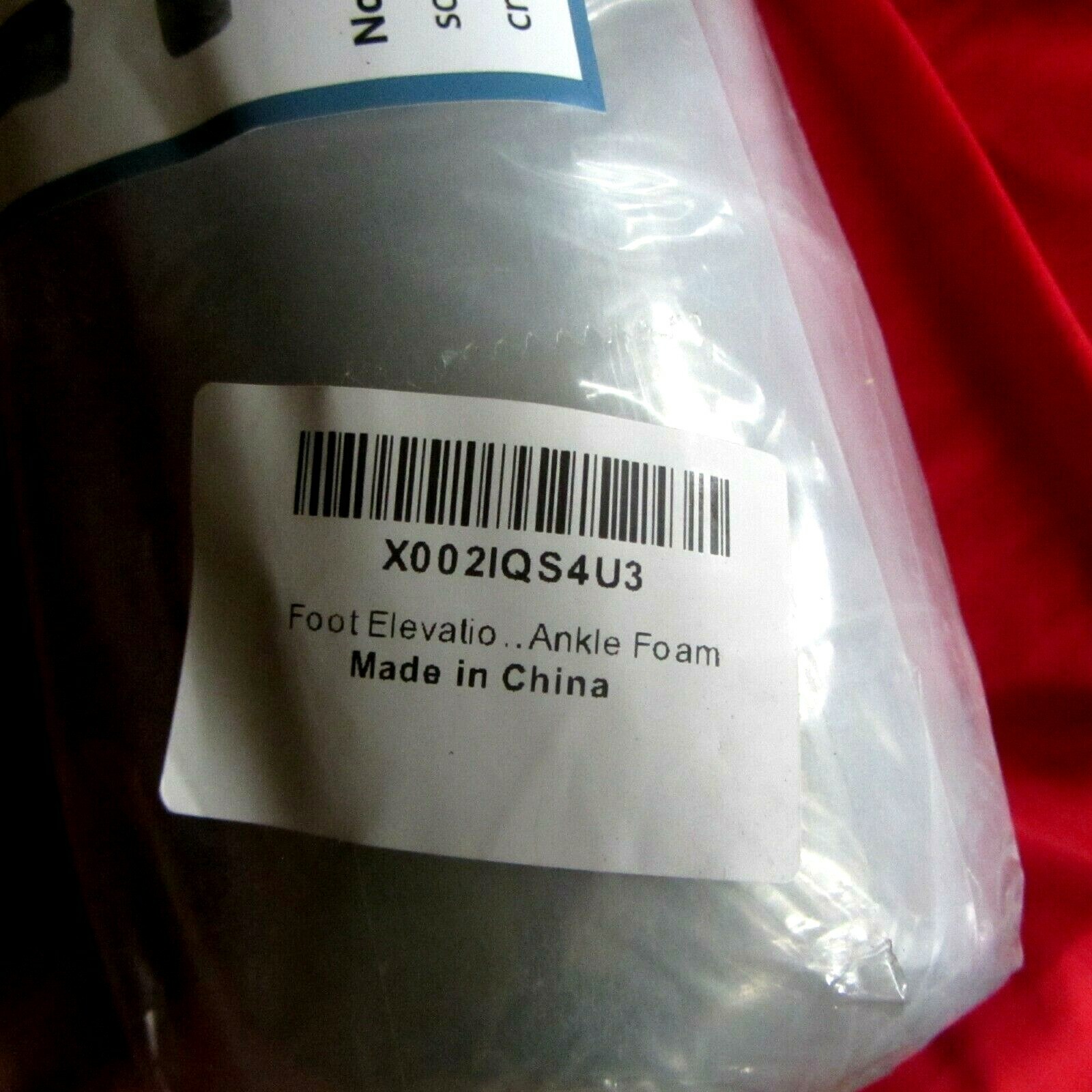 ANKLE FOAM FOOT ELEVATOR – MEMORY FOAM – VACUUM PACKAGED – NEW
