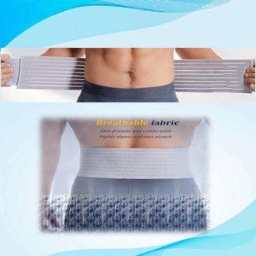 Umbilical Hernia Belt – Unisex – Abdominal Support Binder with Compression Pad