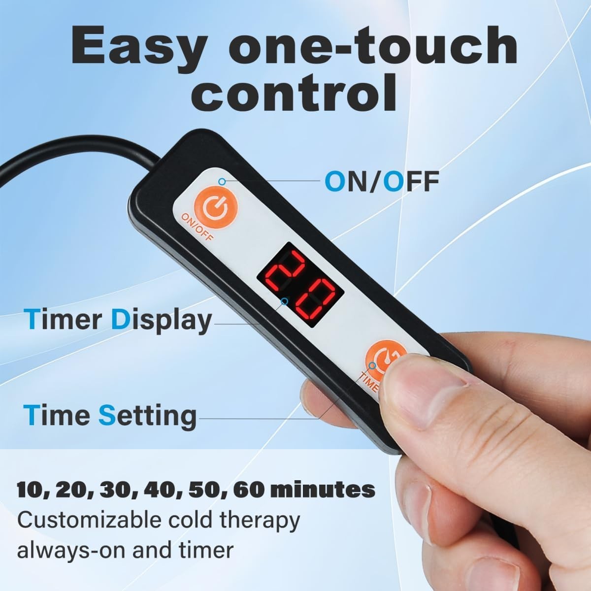 Egfvcbo Ice Machine for Knee After Surgery Cold Therapy System