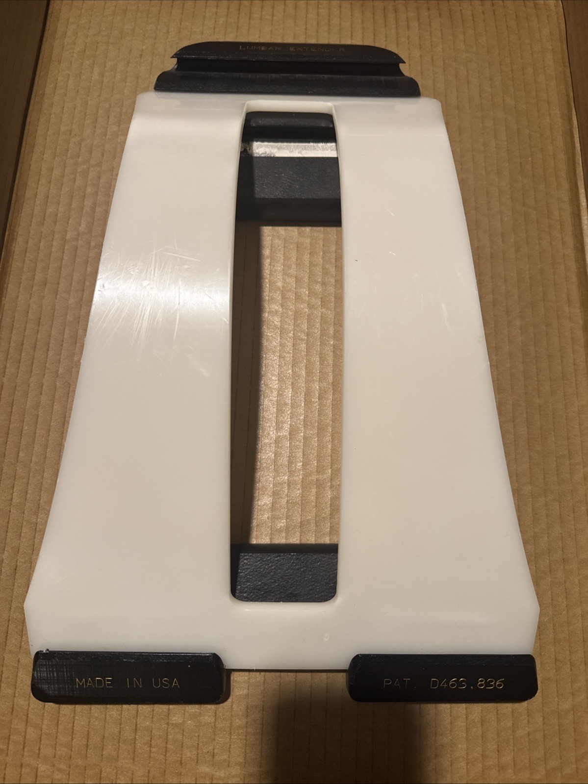 LUMBAR EXTENDER Multi-Level Back Stretching Device 3 Adjustment Levels Free Ship
