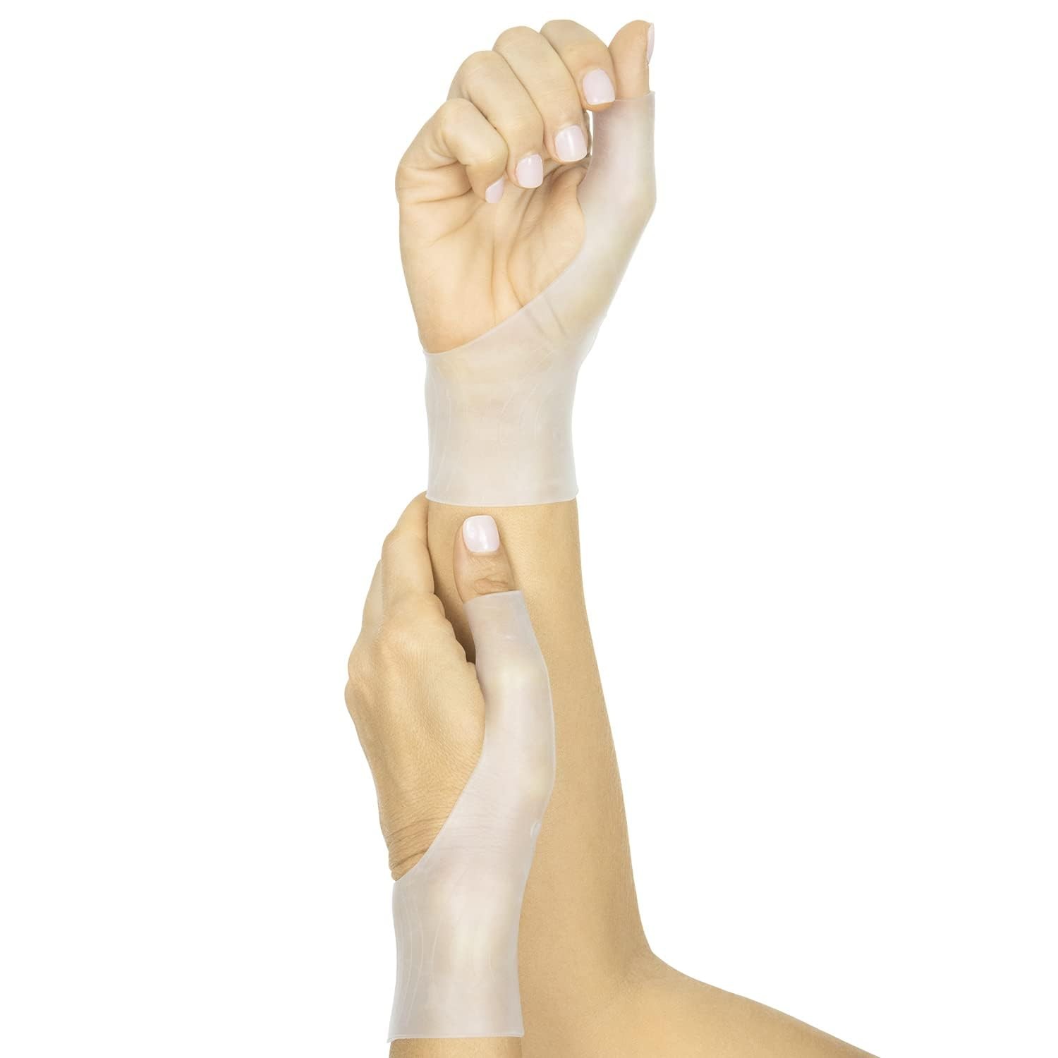 Gel Thumb Wrist Support (Pair) – Waterproof Wrist Brace – Hand Brace Cool Wrap f
