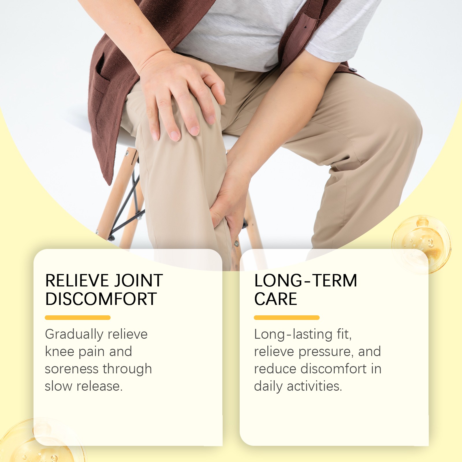 Natural Bee Venom Joint Pain Relief Patches for Foot and Body Arthritis Relief