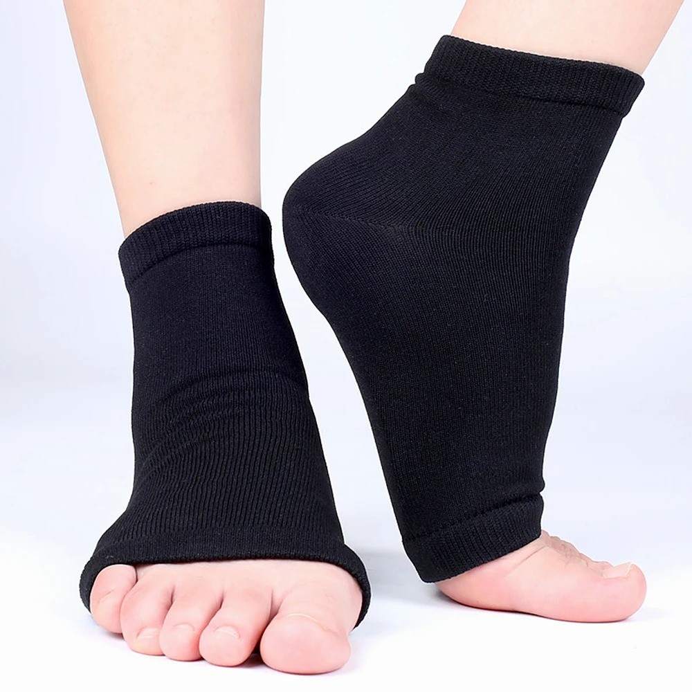 1Pair Arch Support Sleeve Gel Pad Cushion Soft Elastic Fabric Foot Support