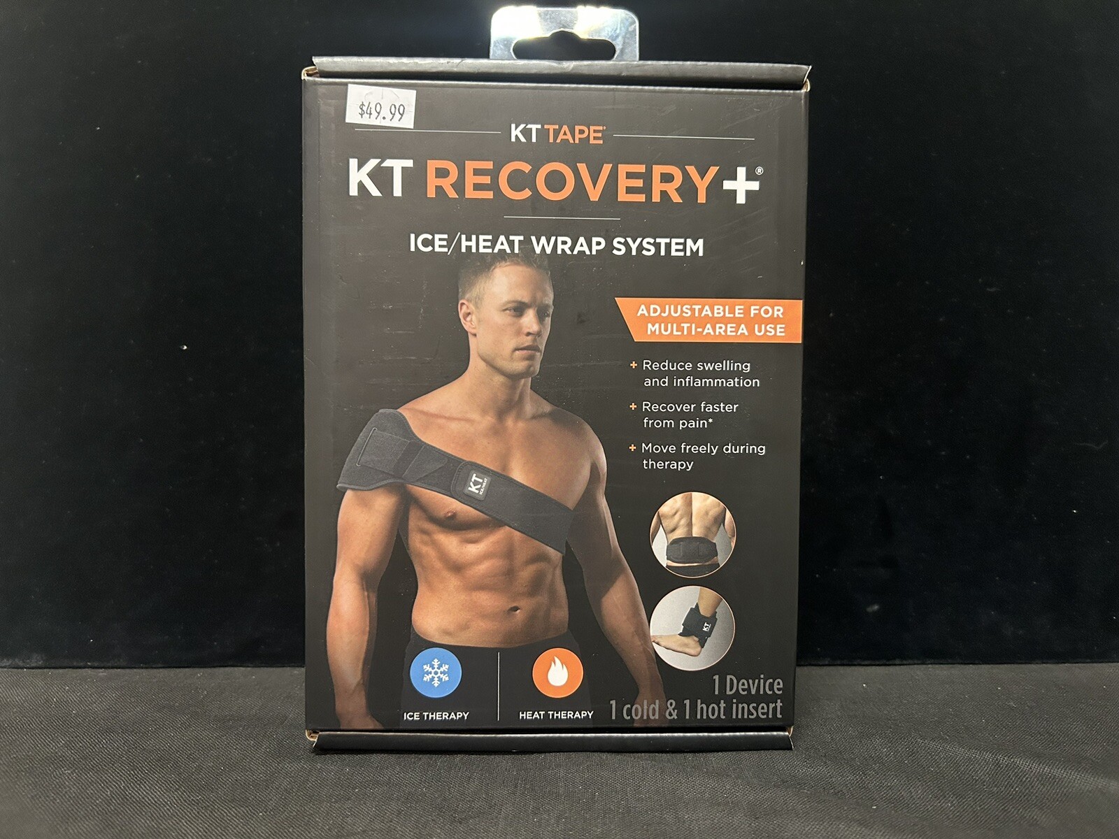 KT tape – KT Recovery + Ice / Heat Wrap System