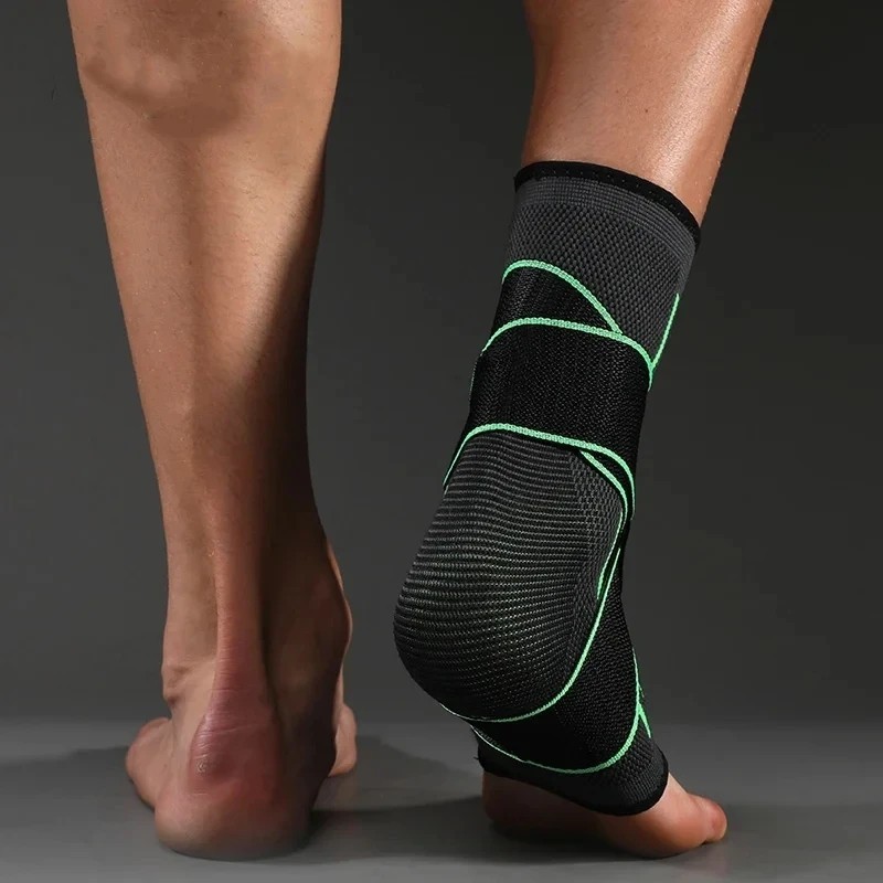 Elastic Ankle Brace Protector Sports Gym Fitness Support Belt.