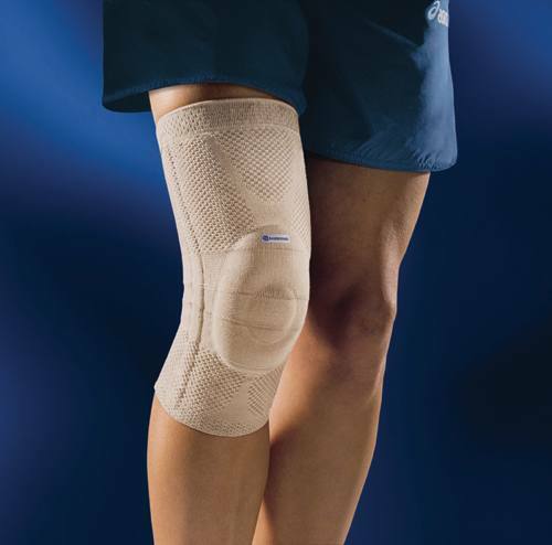 Bauerfeind GenuTrain Size 5 Knee Joint Brace Patella Support Bandage Sleeve ACL