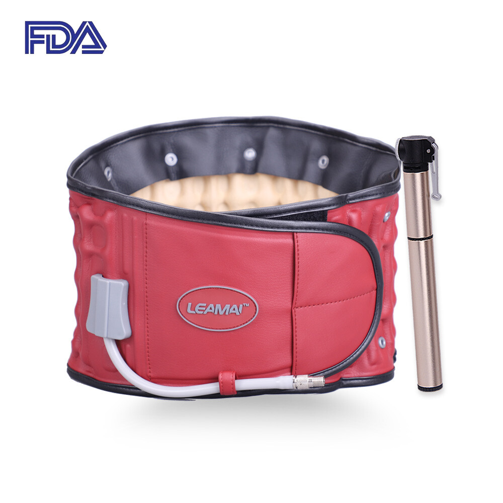 LEAMAI-Decompression Back Belt, Bold Air Column Stronger Support for Your Back,