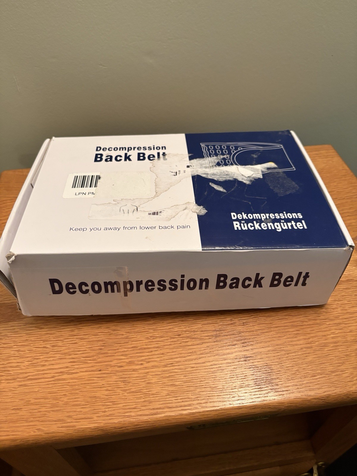 Back Decompression Belt Inflatable Lumbar Support for Lower Back Pain Relief