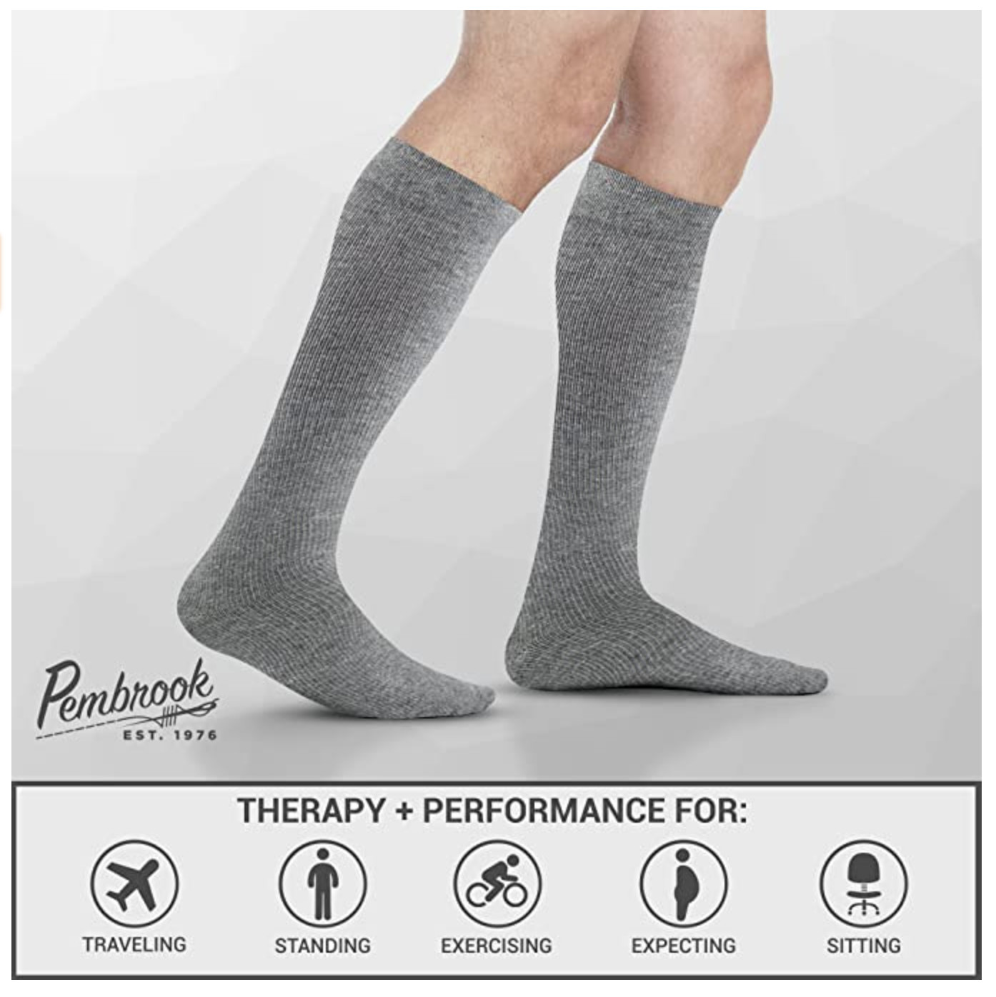 Men’s Compression Socks – Graduated Muscle Support, Relief and Recovery