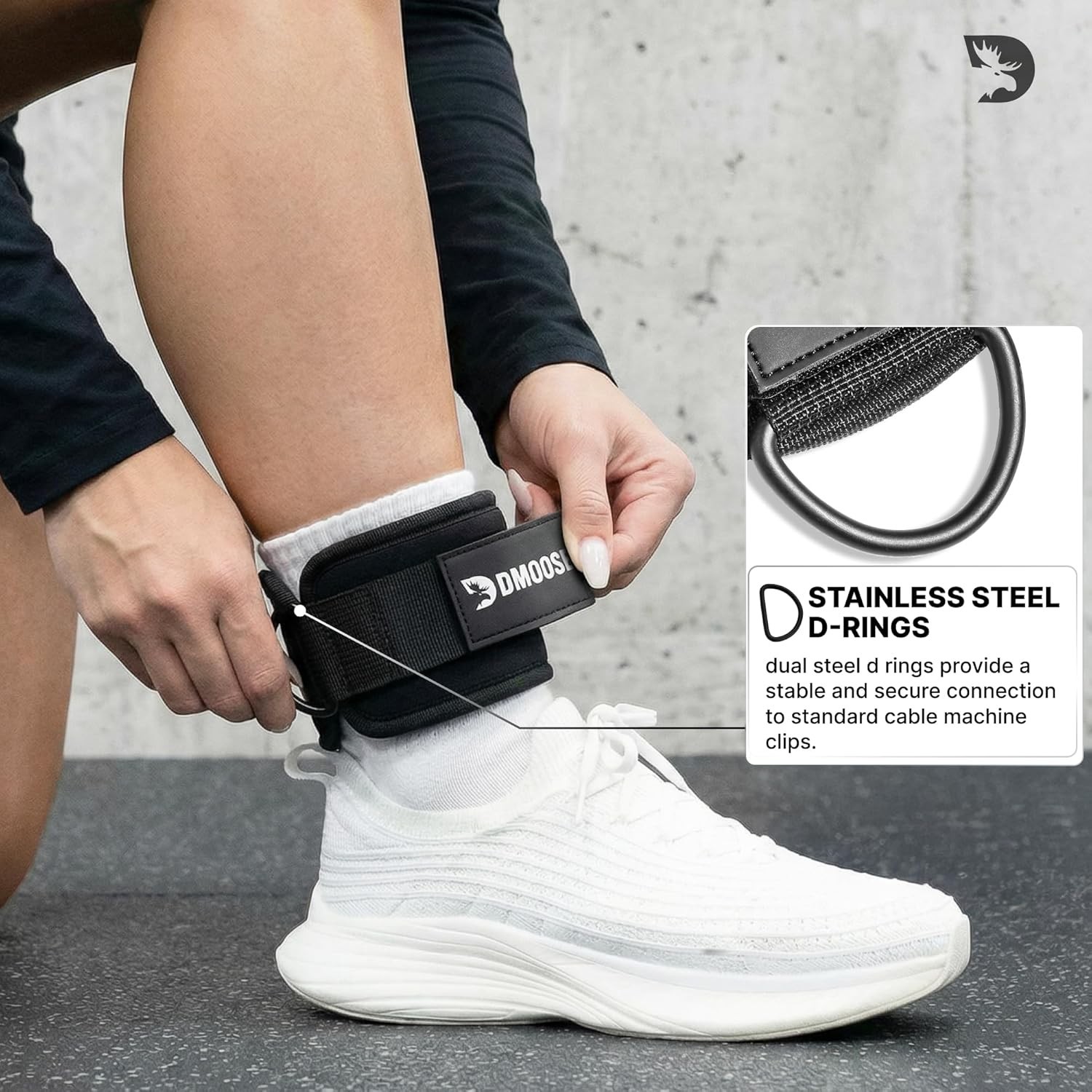 One Size Fits All Ankle Strap for Cable Machines – Comfort & Style for Workouts