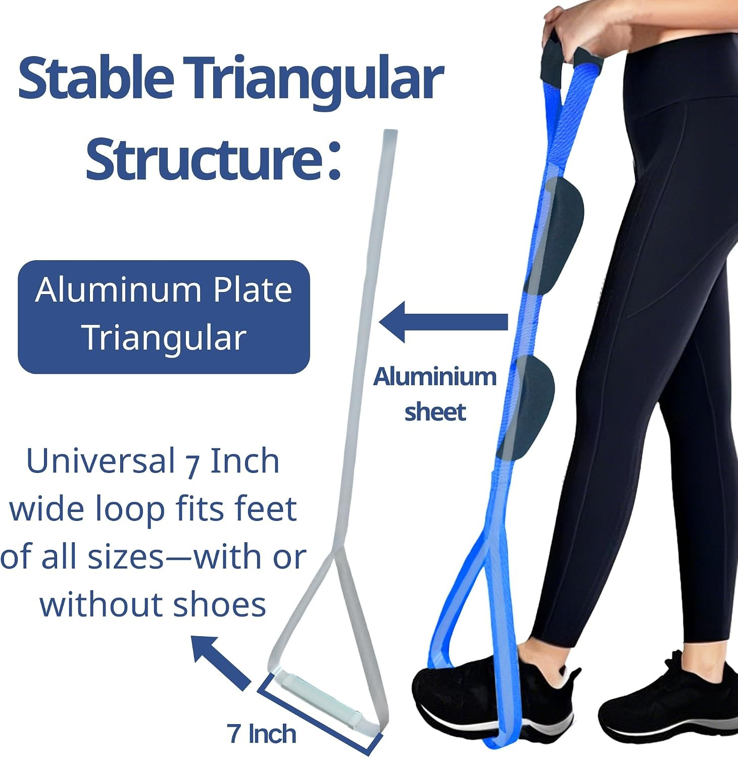 Leg Lifter for After Hip Replacement & Knee Surgery Recovery – Rigid