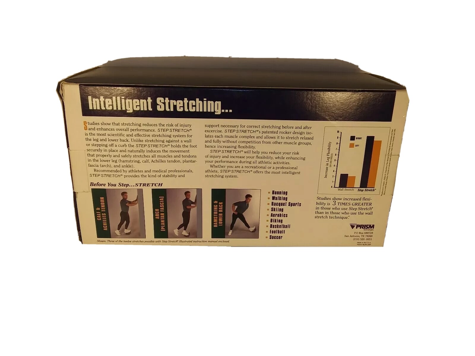 Prism Medi Dyne Step Stretch Foot Stretcher Plantar Fasciitis Arch Pain Relief