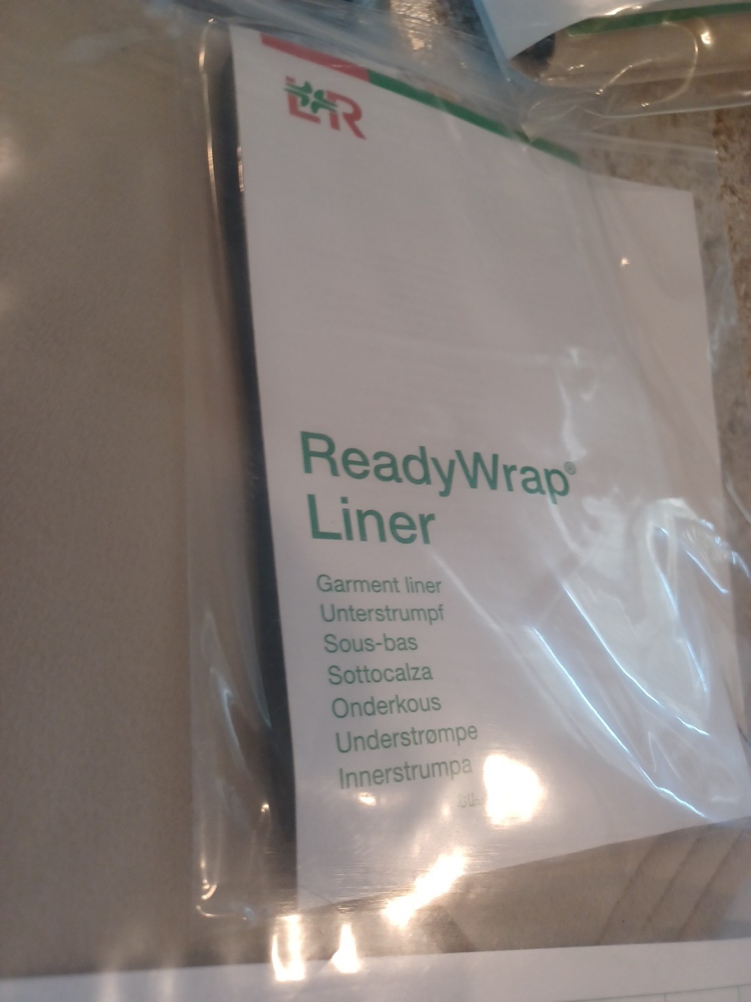 L & R READY WRAP FOOT Adjustable Compression Wrap – XLarge – Right Foot W Liner