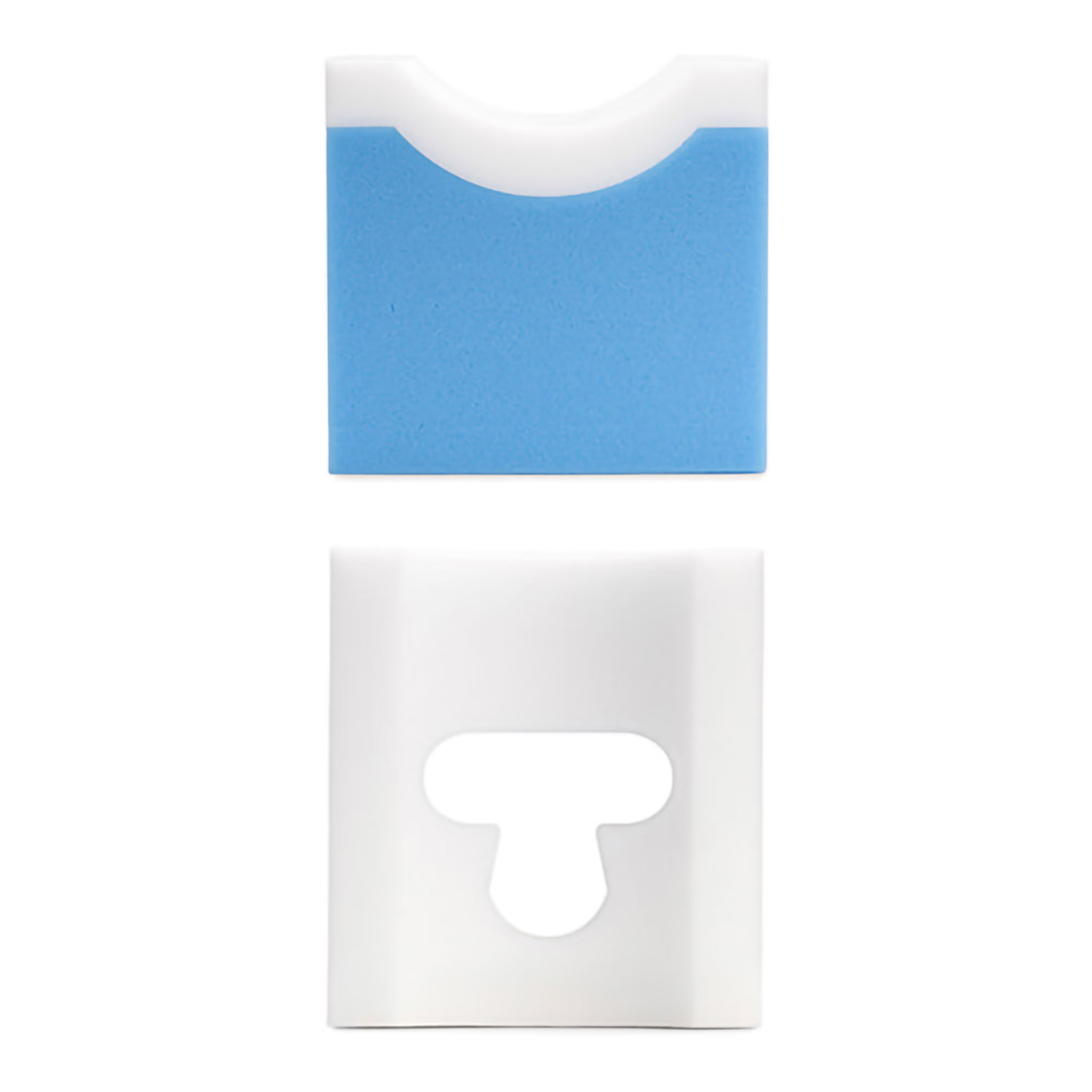 GentleTouch Head Positioner Blue / White Foam Bed Accessories 1937DZ – 12 Ct