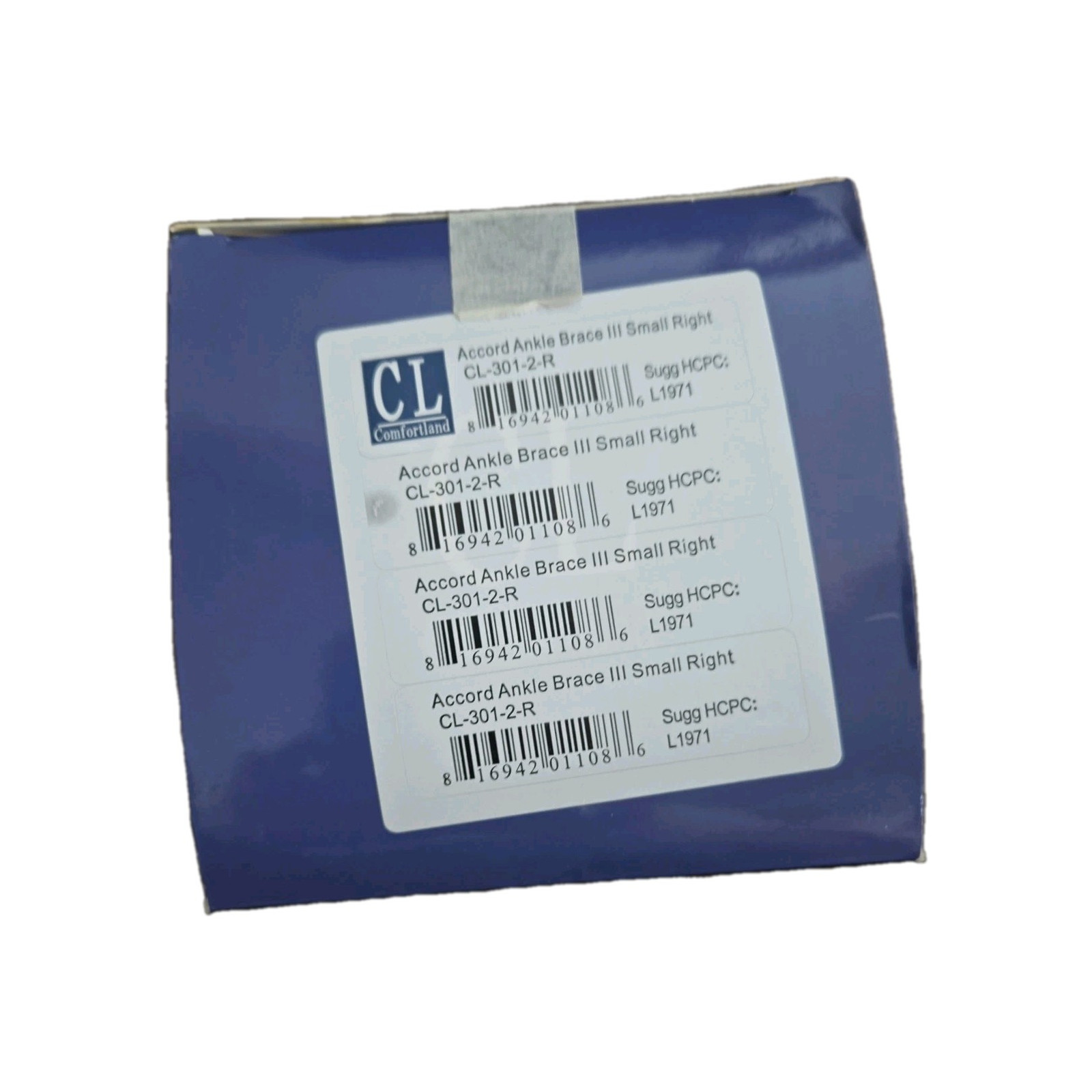New Comfortland Accord Ankle Brace III Medium RIGHT Foot CL-301-3 $29.95+ offers