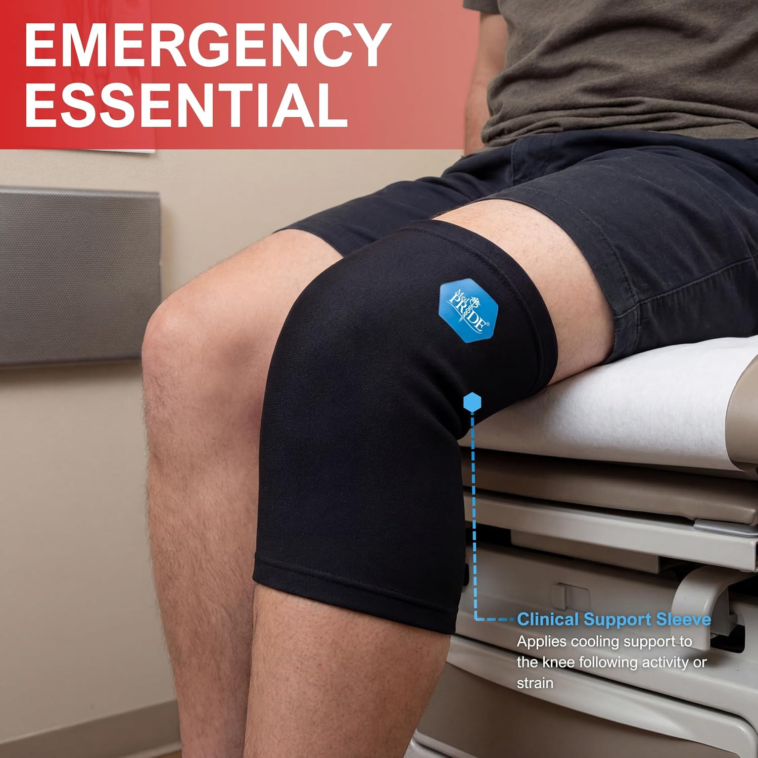Gel Compression Sleeve for Elbow and Knee, Hot & Cold Therapy