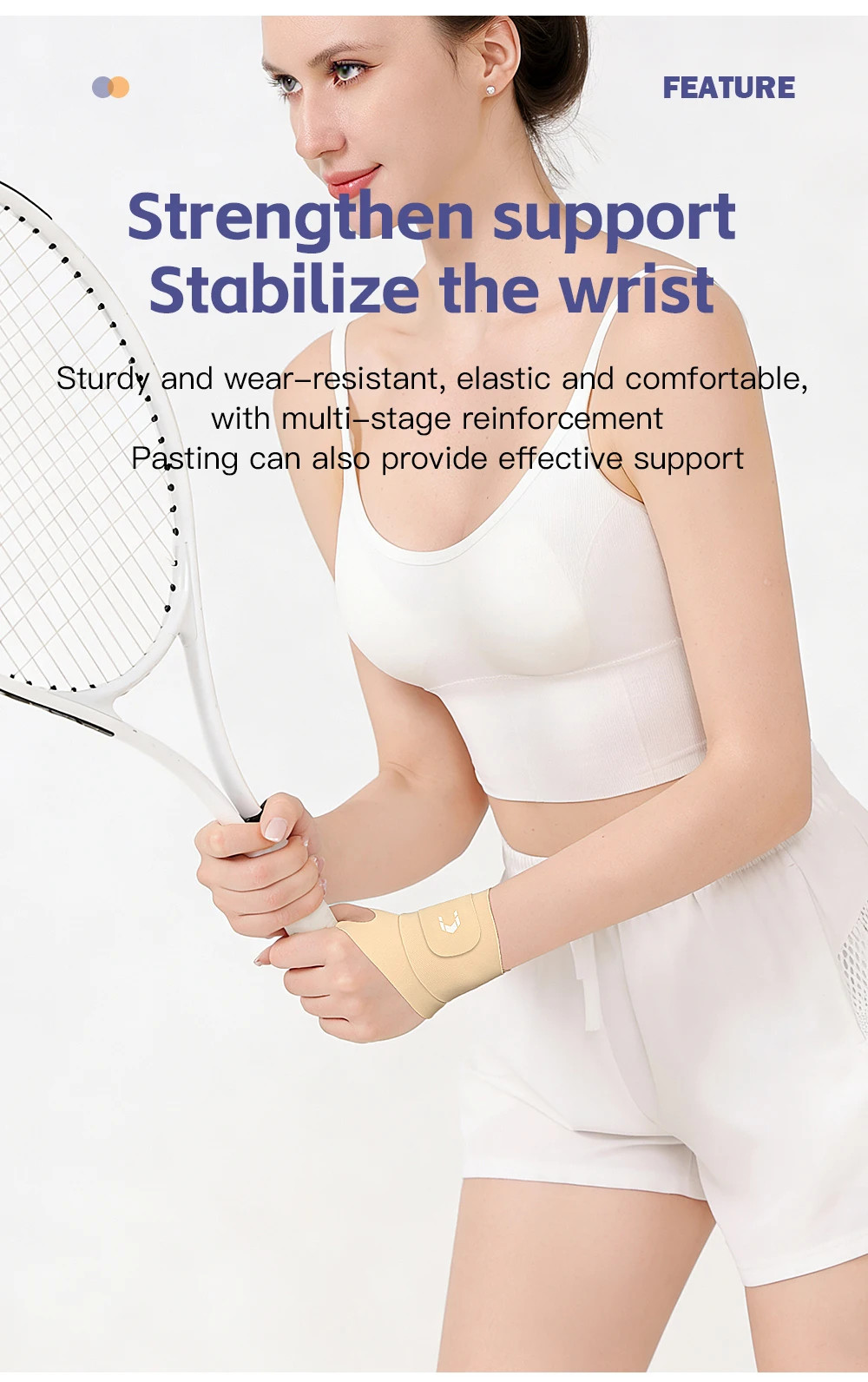 1PC Flexible Splint Wrist Thumb Support Brace for Tendonitis Arthritis