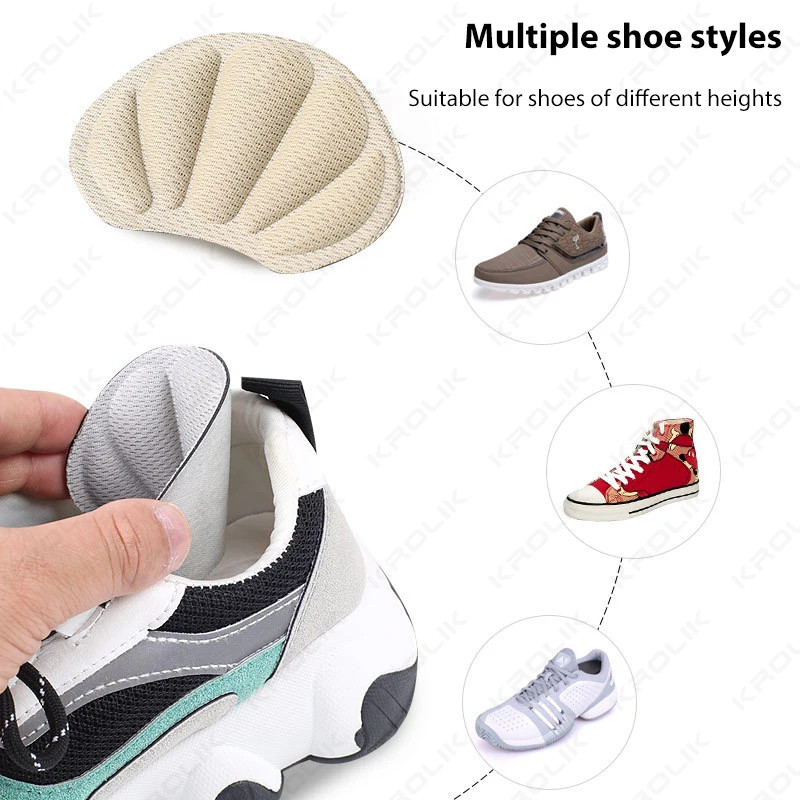 Insoles for Sport Running Shoes Pad Adjustable Heel Liner Grips Pain Relief Patc