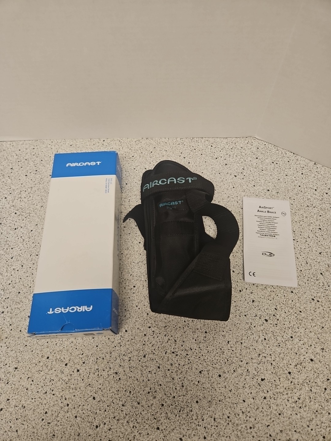 Aircast 02MLR Airsport Ankle Brace Large Right Size Men’s 11.½-13 Women’s 13-14½
